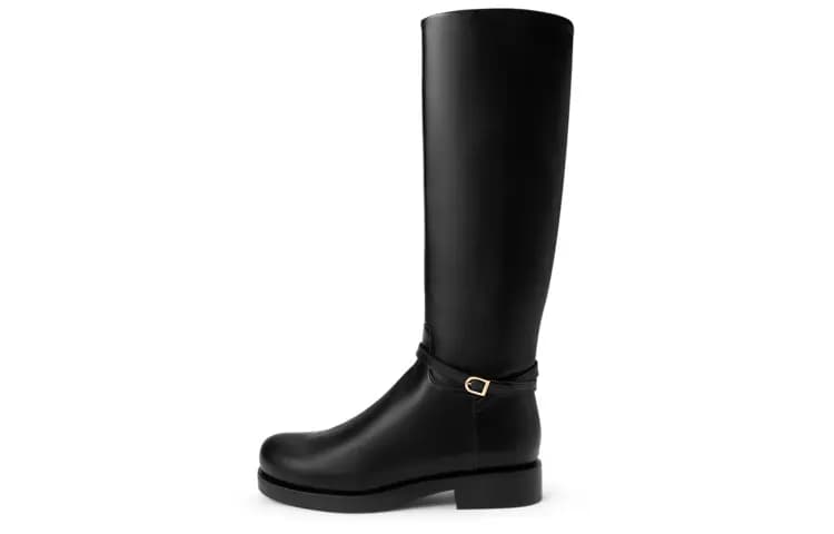 CHARLES&KEITH Cavalier Çəkmə Qadın Qara