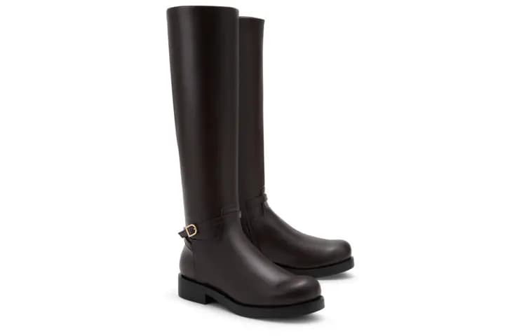 CHARLES&KEITH Cavalier Çəkmə Qadın Qara 6