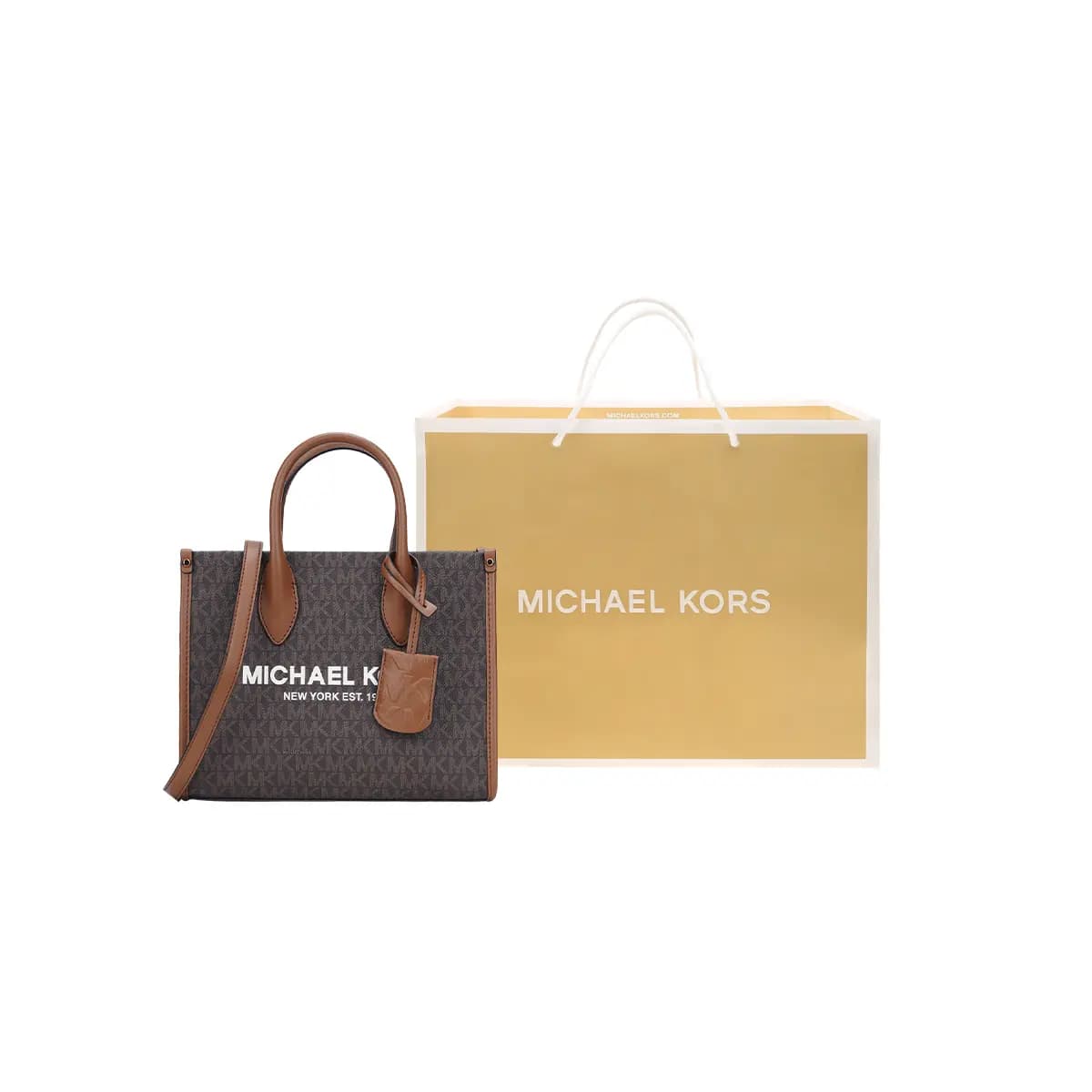 MICHAEL KORS Mirella Çiyin Çantası Qadın Qəhvəyi 4