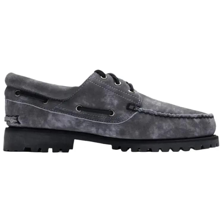 Timberland AUTHENTICS Series Comfortable Versatile Boat Shoes Men's Dark Gray 2