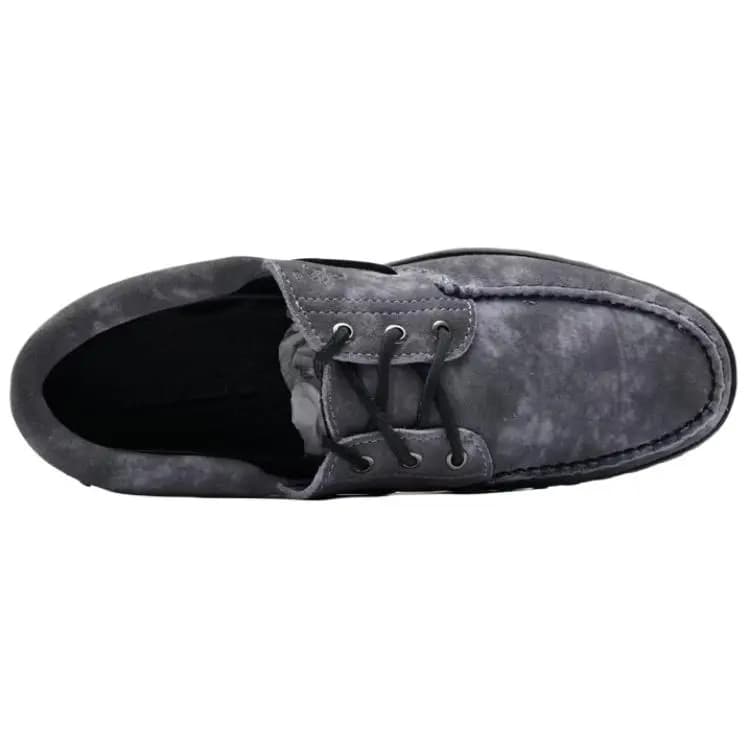 Timberland AUTHENTICS Series Comfortable Versatile Boat Shoes Men's Dark Gray 3