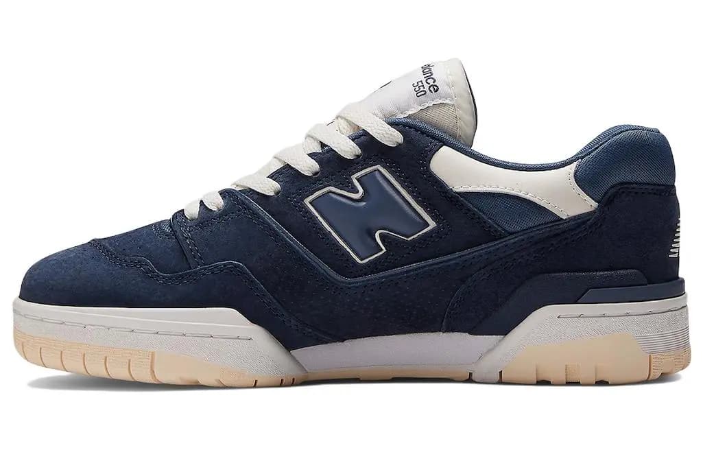 New Balance 550 Natural Indigo Suede