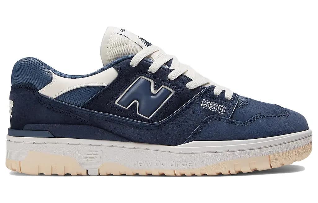 New Balance 550 Natural Indigo Suede 2