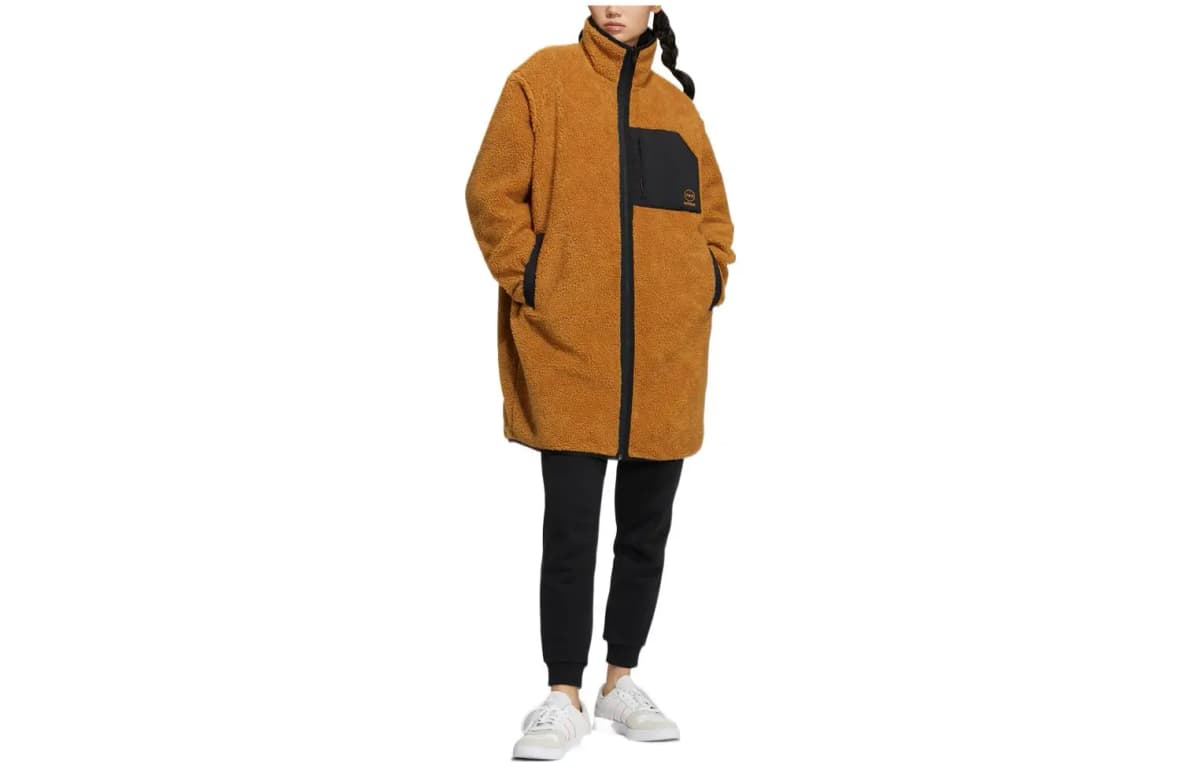 Adidas Neo Puffer Jacket Women's Brown