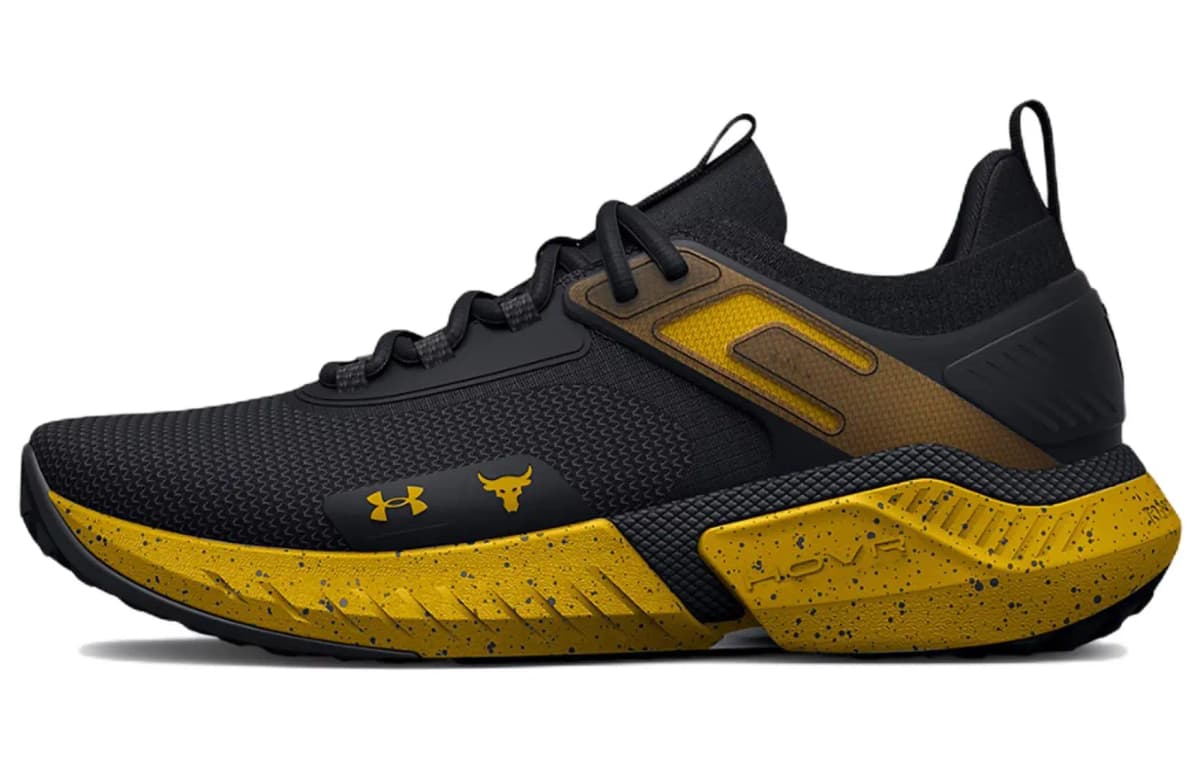 Under Armour Project Rock 5 Black Adam İdman Ayaqqabısı