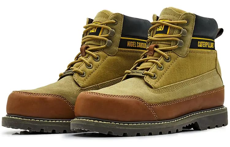 CAT Outdoor Çəkməsi Unisex Qəhvəyi/Sarı 2