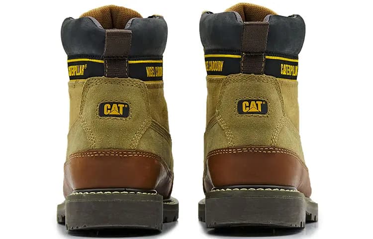 CAT Outdoor Çəkməsi Unisex Qəhvəyi/Sarı 4