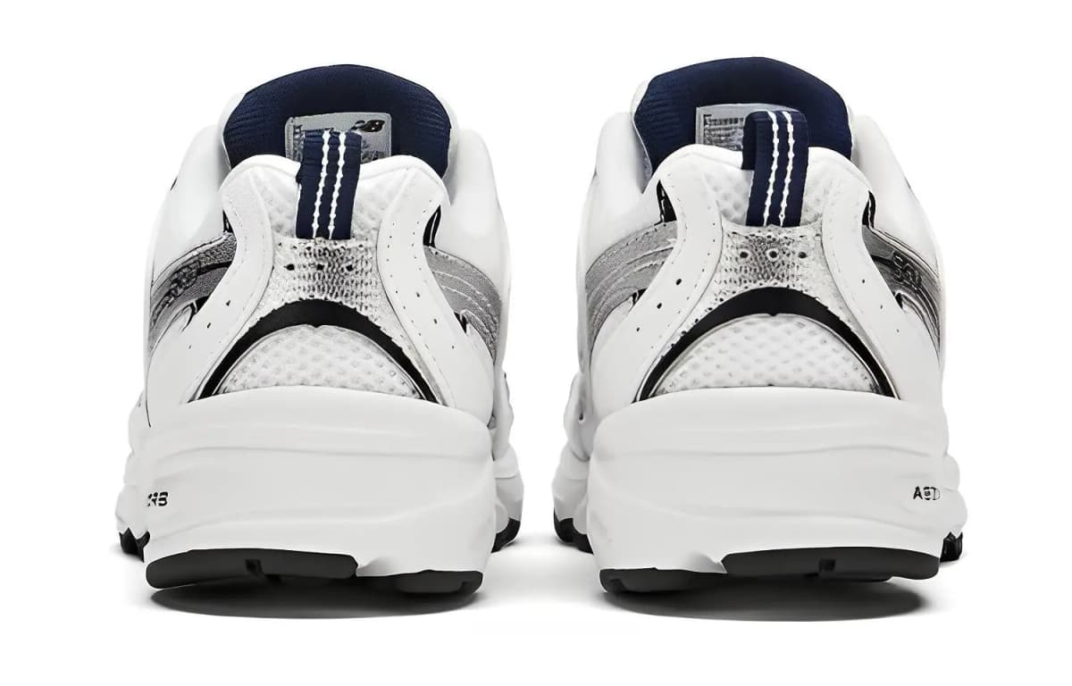 New Balance 530 White Silver Black Kids 5