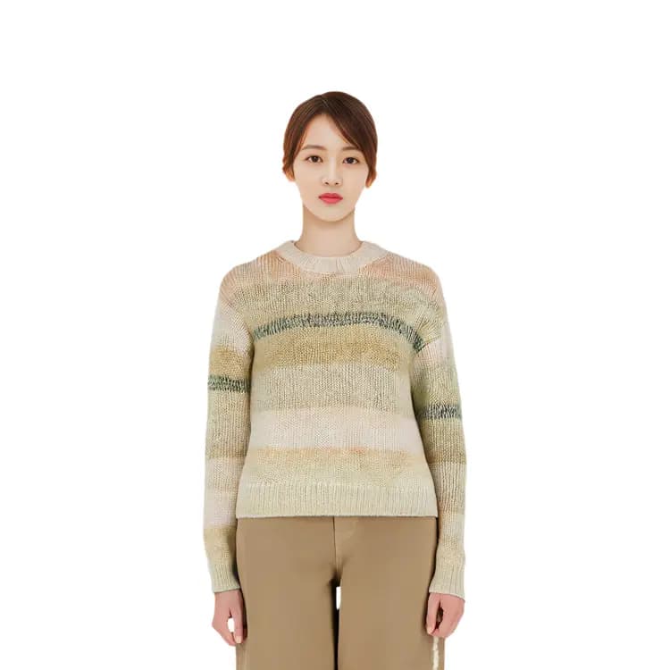 Acne Studios FW22 Qadın Sviter Bej 3