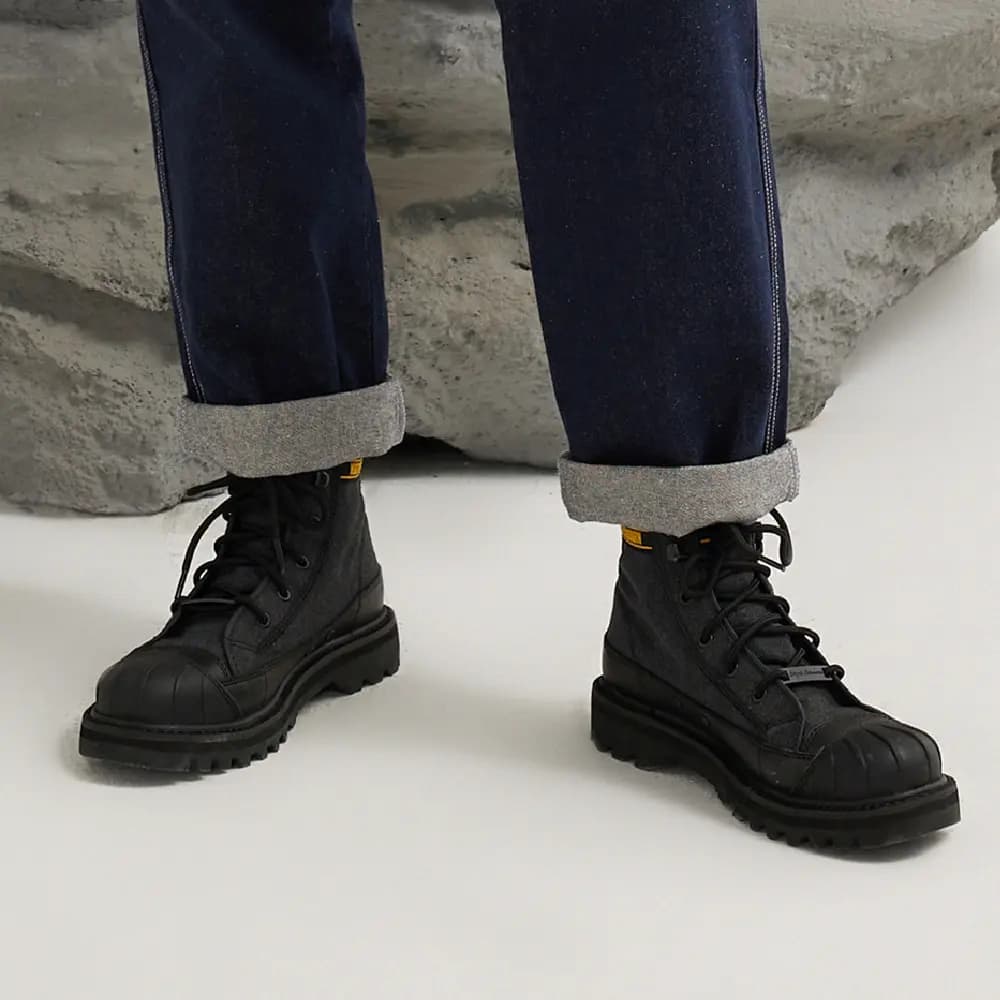 Nigel Cabourn x CAT Outdoor Unisex Çəkmə Qara 6