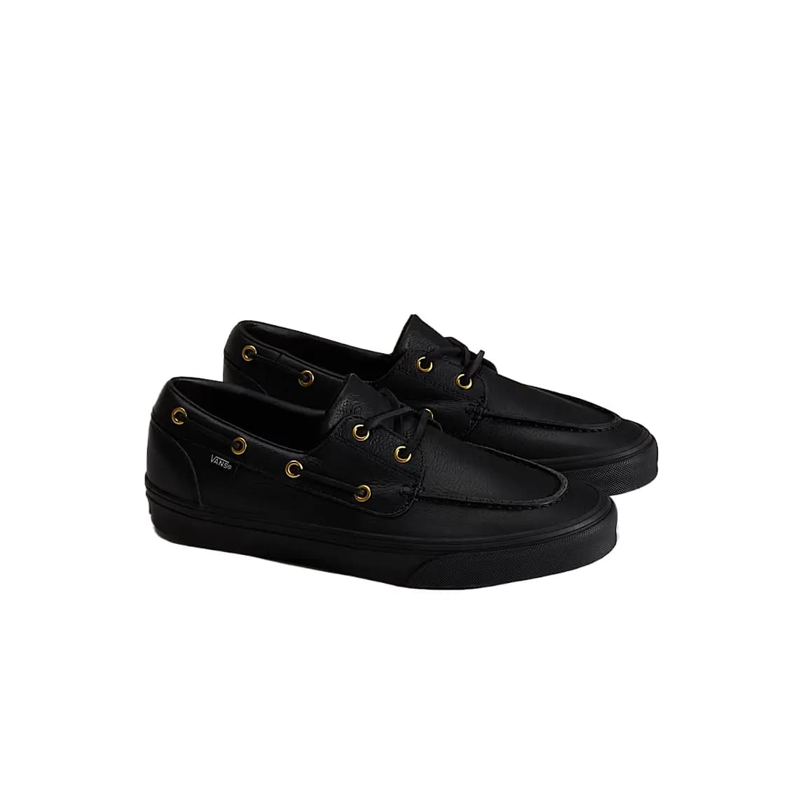 Vans 2 EYELET Dəri Unisex Boat Ayaqqabısı 2