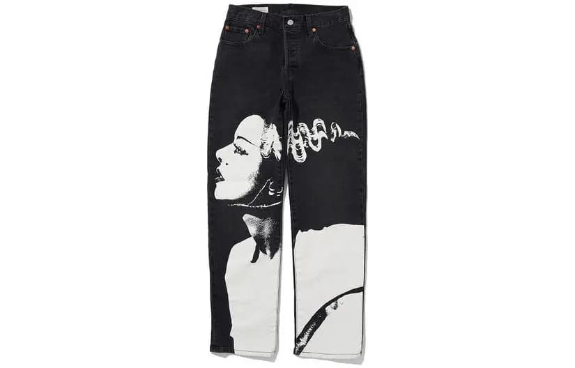 Levis Unisex Cins Şalvar Qara