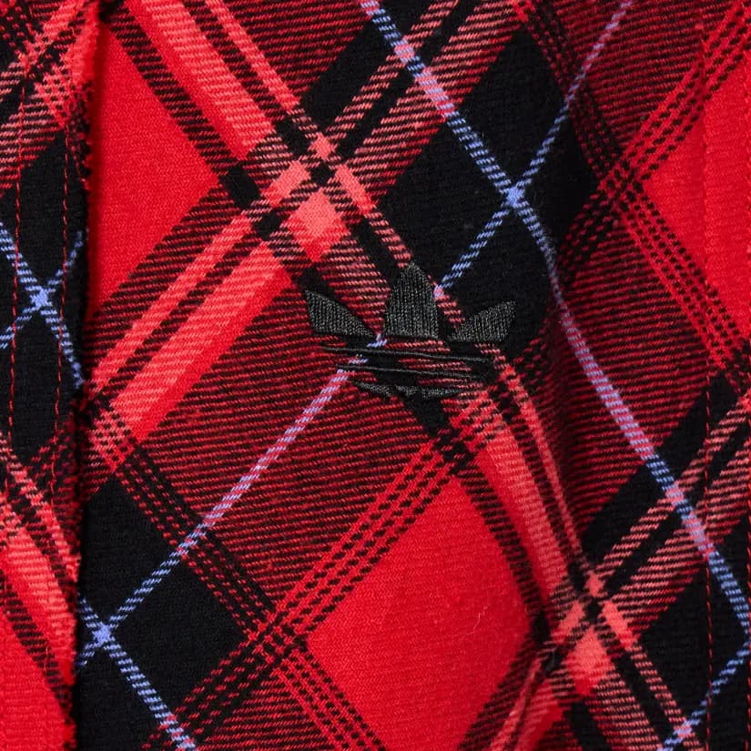 adidas originals CHECK SKIRT Qadın Uzun Ətək 5