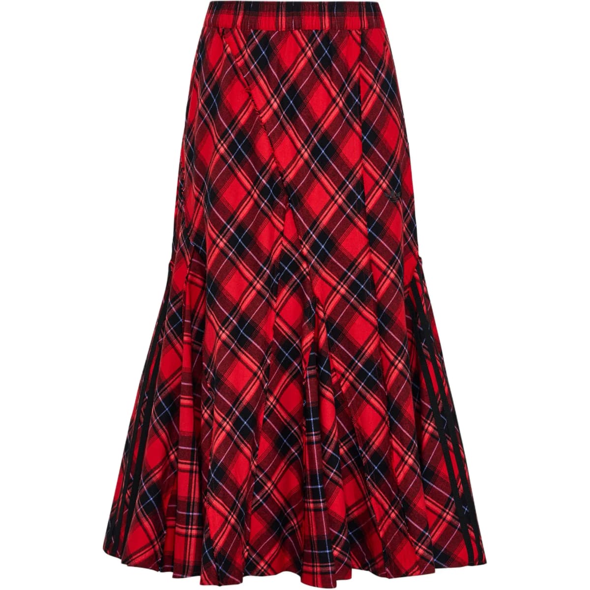 adidas originals CHECK SKIRT Qadın Uzun Ətək