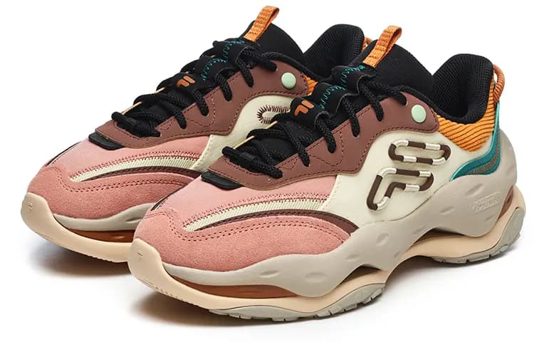 FILA FUSION Cheese Qadın Qəhvəyi/Çəhrayı 2