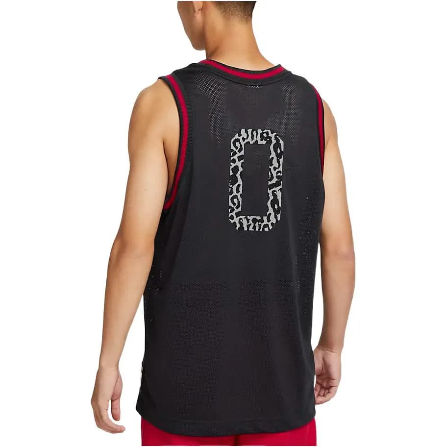 Nike Kişi Basketbol Maykası Qara 5