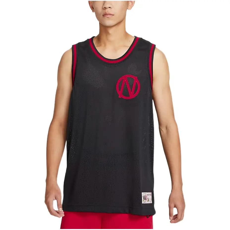 Nike Kişi Basketbol Maykası Qara 4