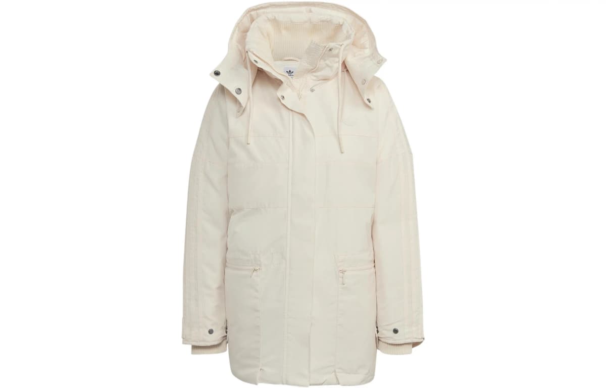 Adidas Originals Puffer Qadın Pencəyi Ağ
