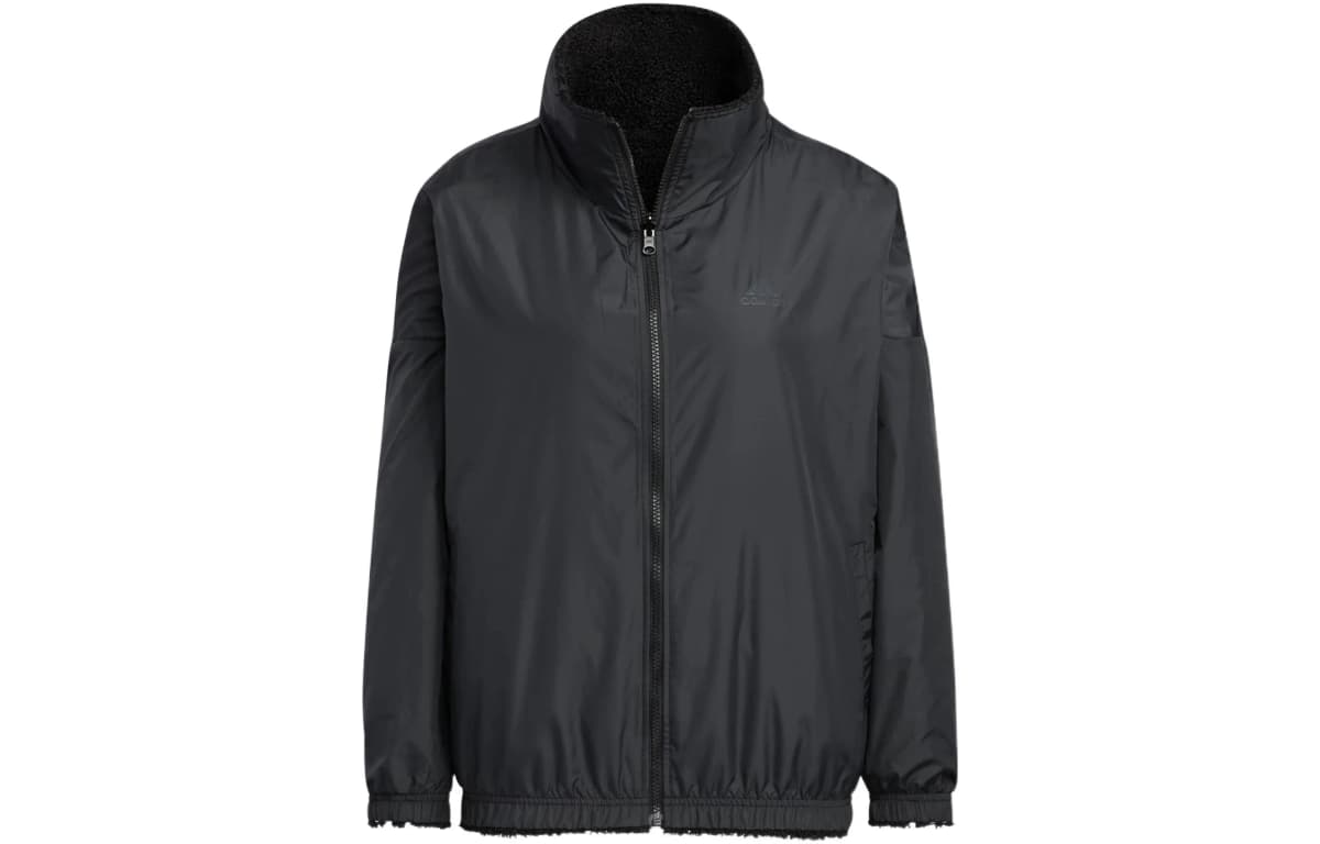 adidas Metrevboa Faux Shearling Qadın Pencəyi Qara 2