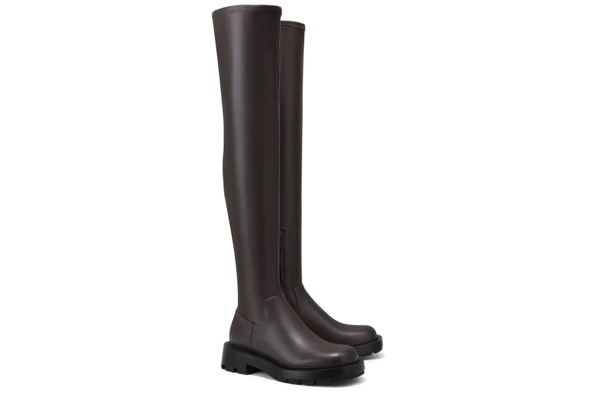 CHARLES&KEITH Over-the-knee Boots Women's Black 6