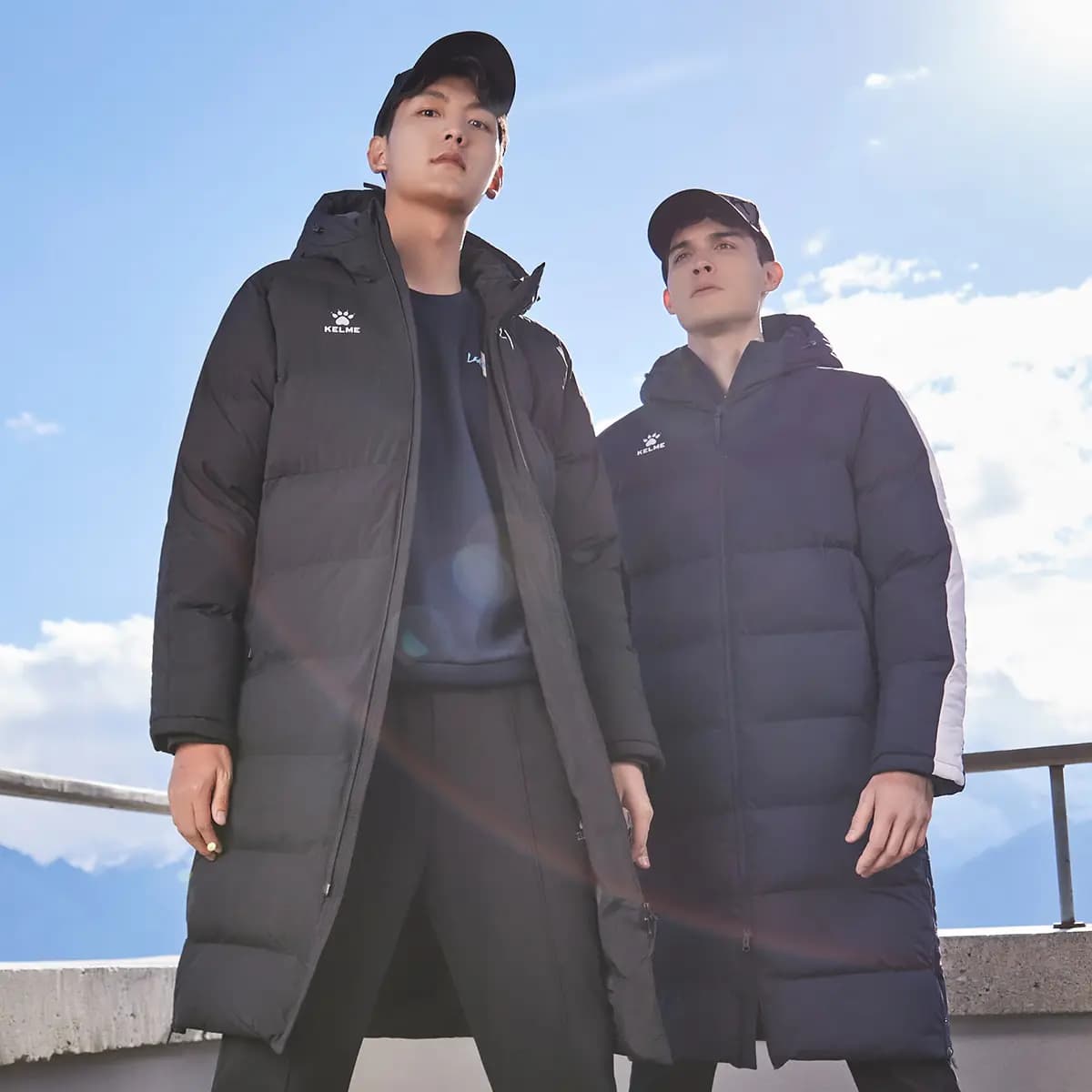 KELME Unisex Puffer Pencək 8