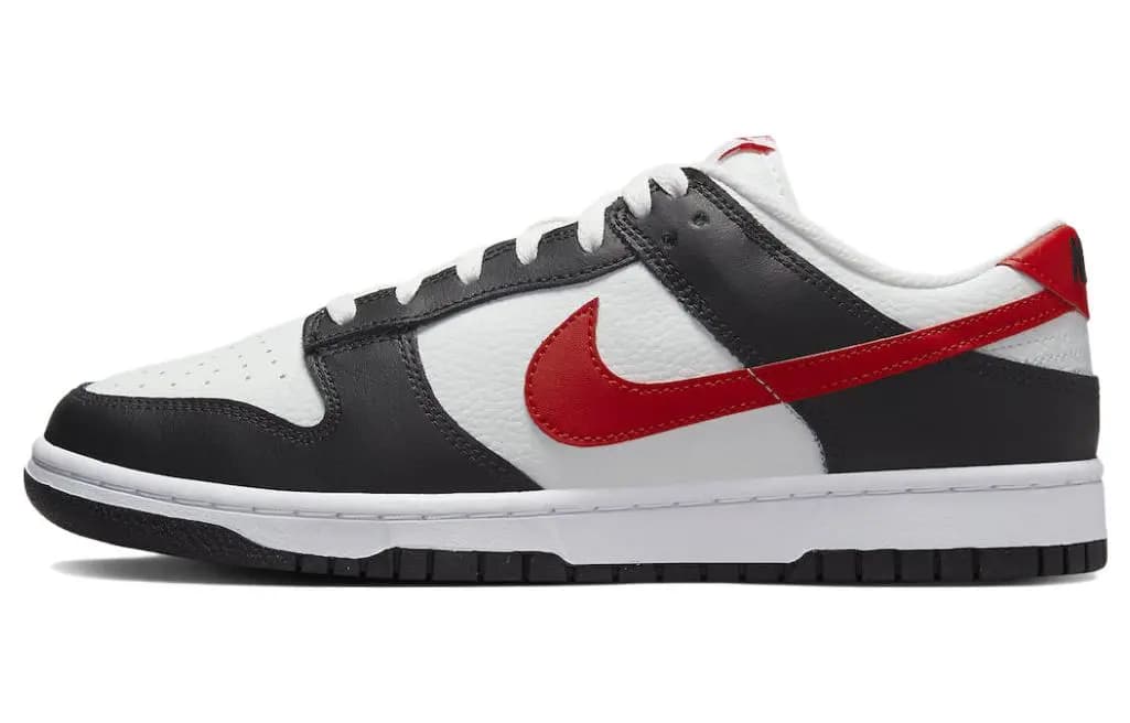 Nike Dunk Low Retro Red Swoosh Panda