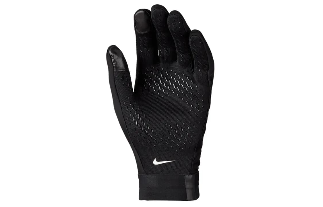 Nike Logo Print Warm Comfort Sports Gloves Unisex Black 2