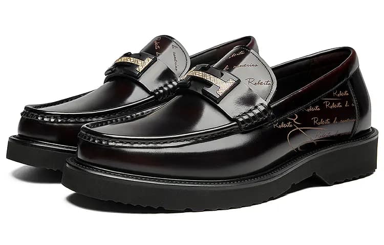 Roberta Di Camerino Dress Shoes Men Low-Top Burgundy 3
