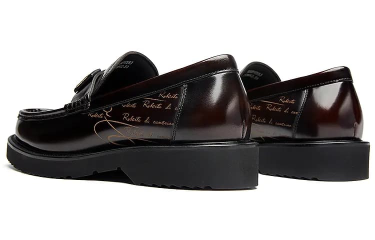 Roberta Di Camerino Dress Shoes Men Low-Top Burgundy 4
