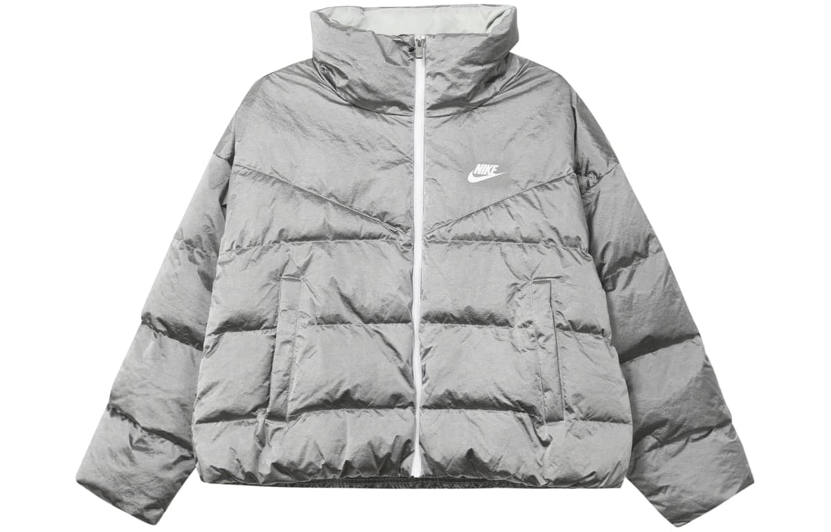 Nike Sportswear Puffer Jackets Women's Silver