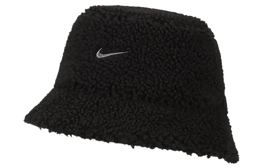 Nike Reversible Fleece Panama Şlyapa Qara/Boz 3