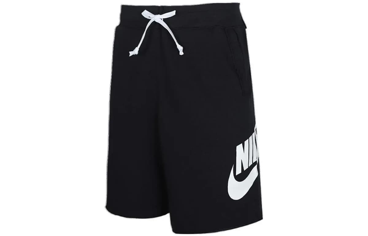 Nike Loqo Printli Kişi Şortu Qara