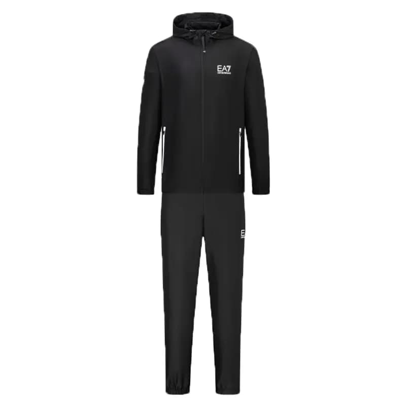 EMPORIO ARMANI EA7 Kişi İdman Kostyumu Qara