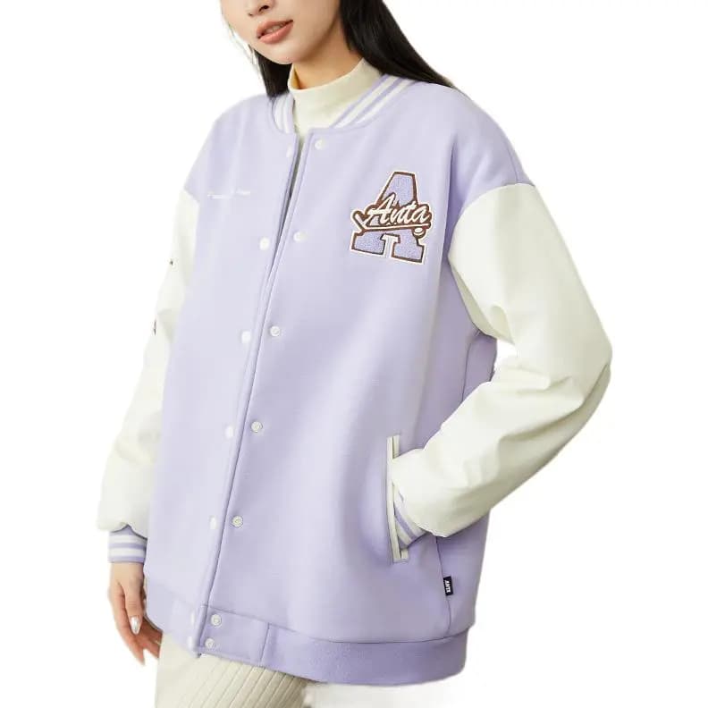 ANTA Life Collection Baseball Jerseys Women's Purple 2