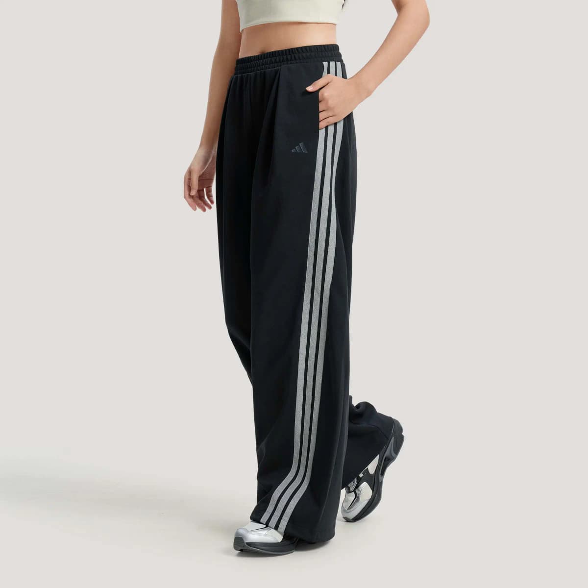 adidas Dance INTERLOCK Qadın İdman Şalvarı 6