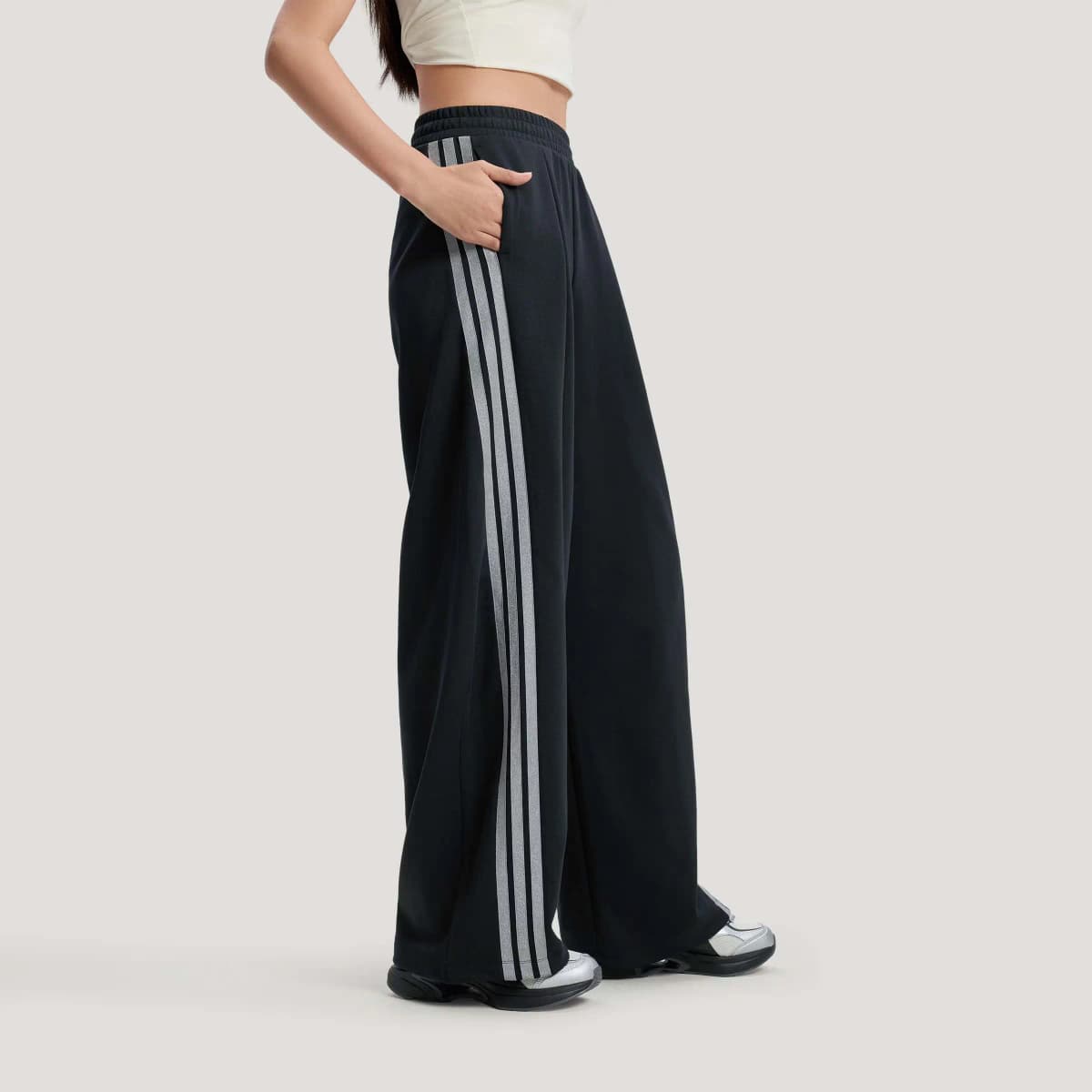 adidas Dance INTERLOCK Qadın İdman Şalvarı 8