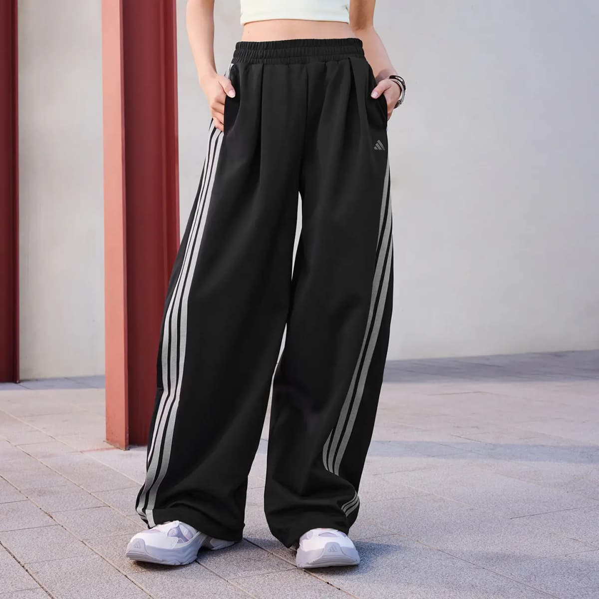 adidas Dance INTERLOCK Qadın İdman Şalvarı 3