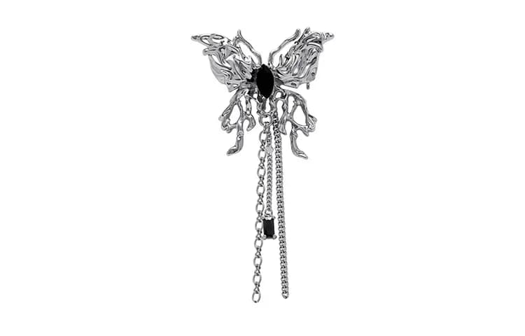AAJF Butterfly Tassel Broş