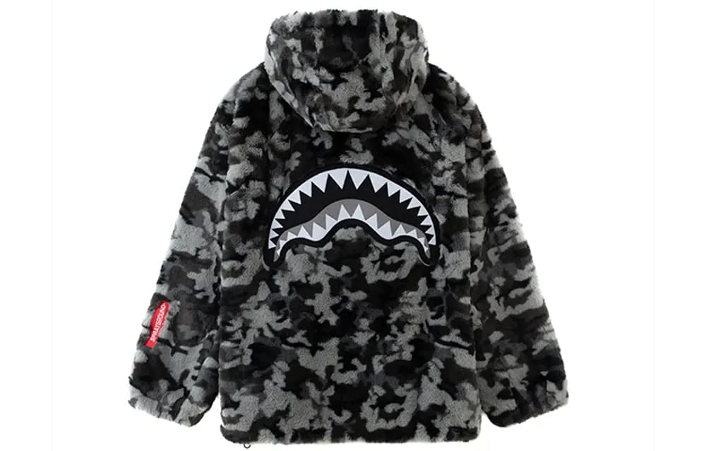 SPRAYGROUND Velvet Pencək Unisex Boz