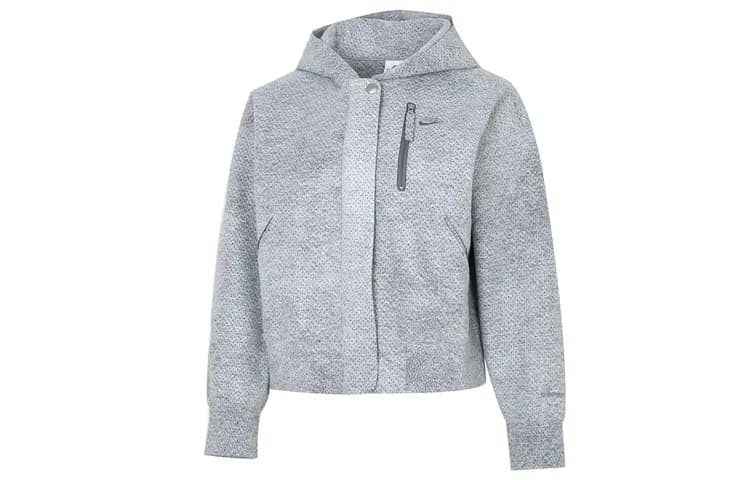 Nike Cropped Qadın Pencəyi Boz