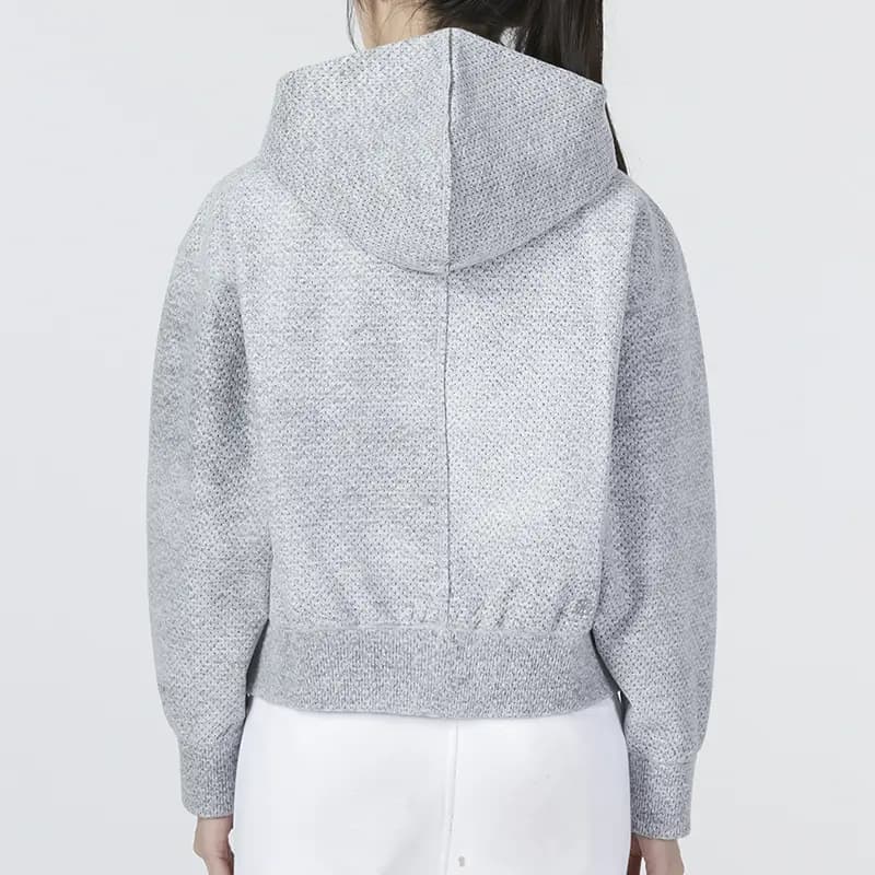 Nike Cropped Qadın Pencəyi Boz 4