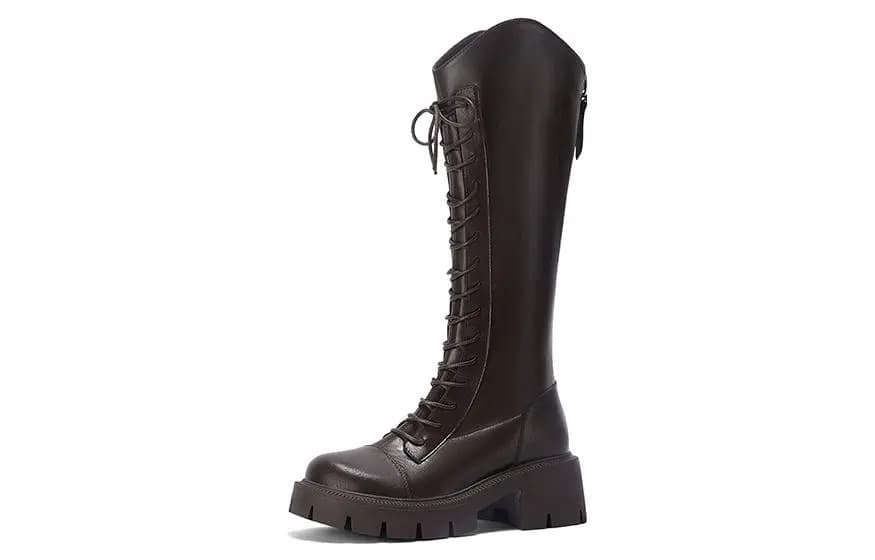 DAPHNE Runway Model Knee-high Boots Women's 23