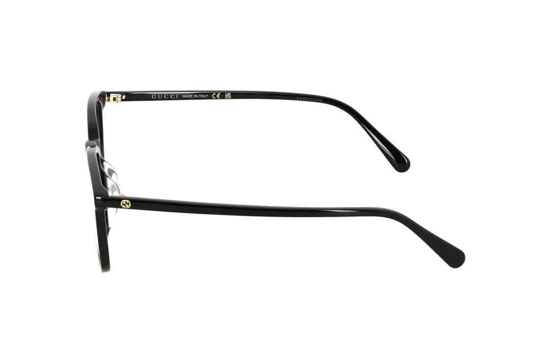 GUCCI Light Luxury Premium Series Vibrant Business Travel Edition Acetate Frame Rectangle Optical Glasses Men's Black 6