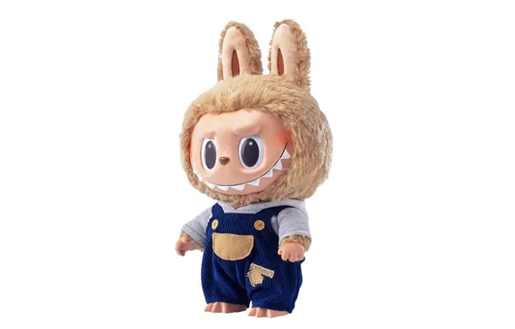 POP MART LABUBU Time To Chill Dolls Plush Doll 37cm Height