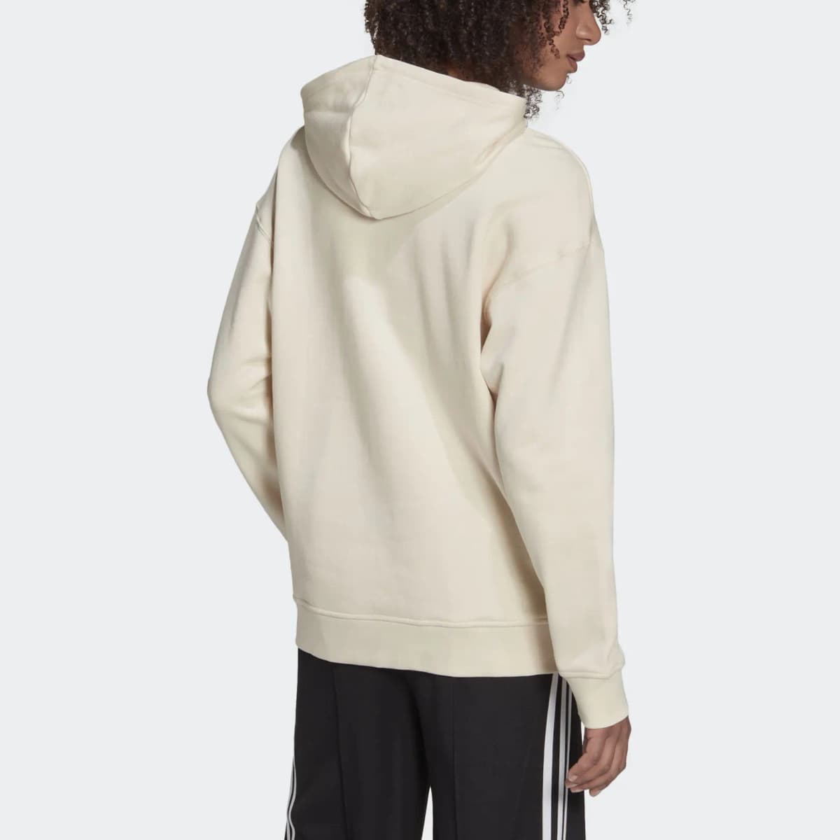 adidas Originals Qadın Hoodie Ağ 3