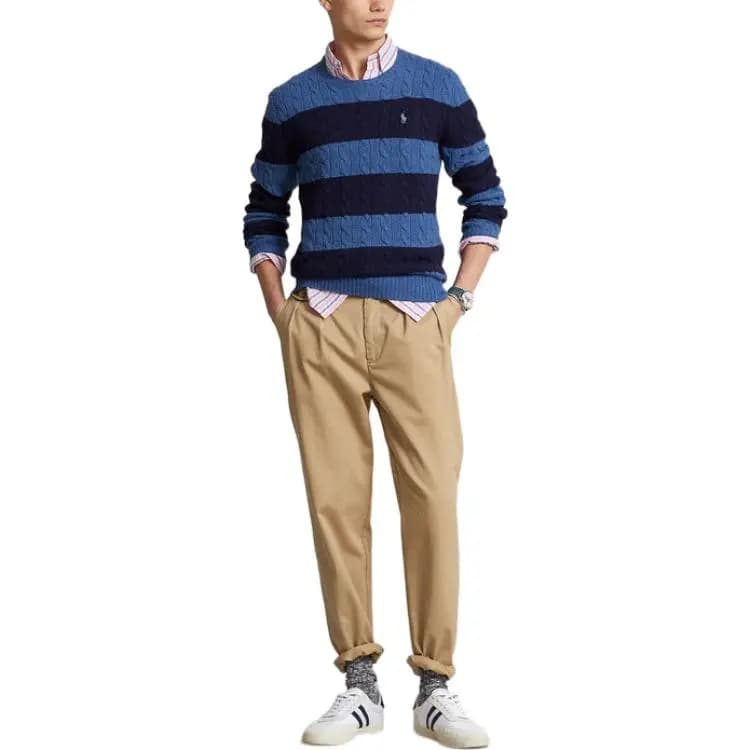 Polo Ralph Lauren FW22 Kişi Sviteri Mavi 2
