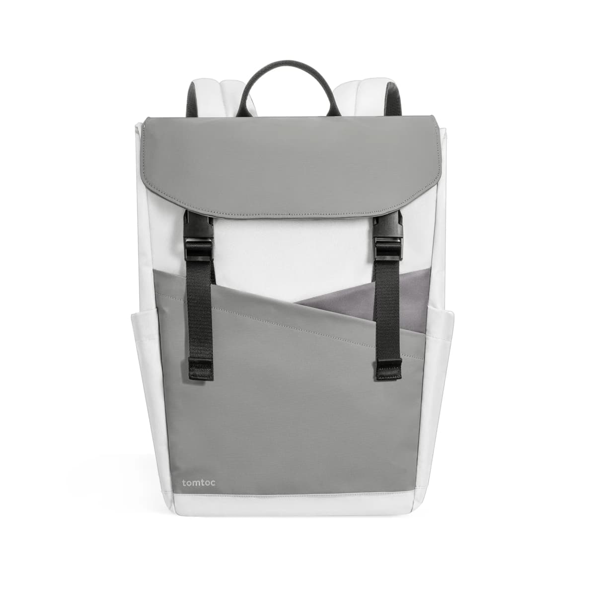 Tomtoc Laptop Çantası Unisex Boz/Qara 7