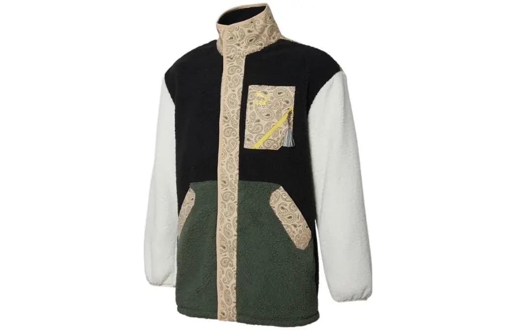PUMA Velvet Jackets Unisex Black White
