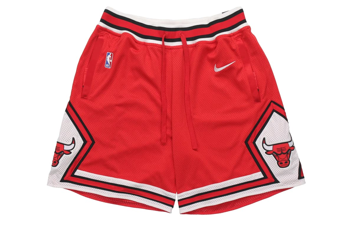 Nike NBA Chicago Bulls Basketbol Şortu Kişi Qırmızı