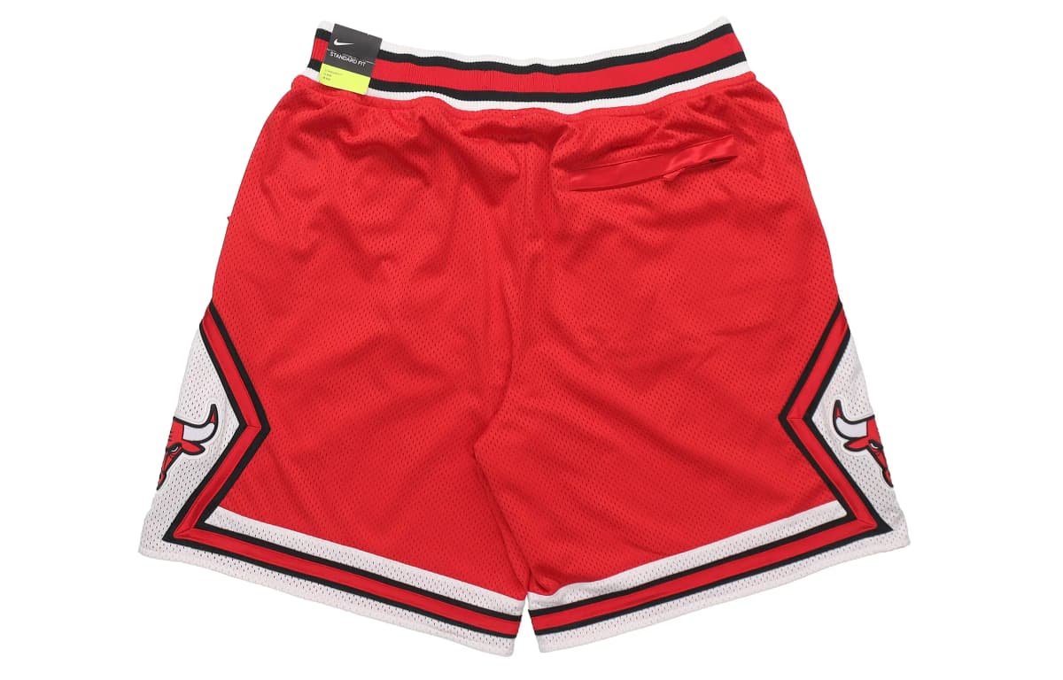 Nike NBA Chicago Bulls Basketbol Şortu Kişi Qırmızı 2